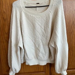 Free People Balloon Sleeved Sweater